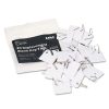 Replacement Slotted Key Cabinet Tags, 1.63 x 1.5, White, 20/Pack - Image 3