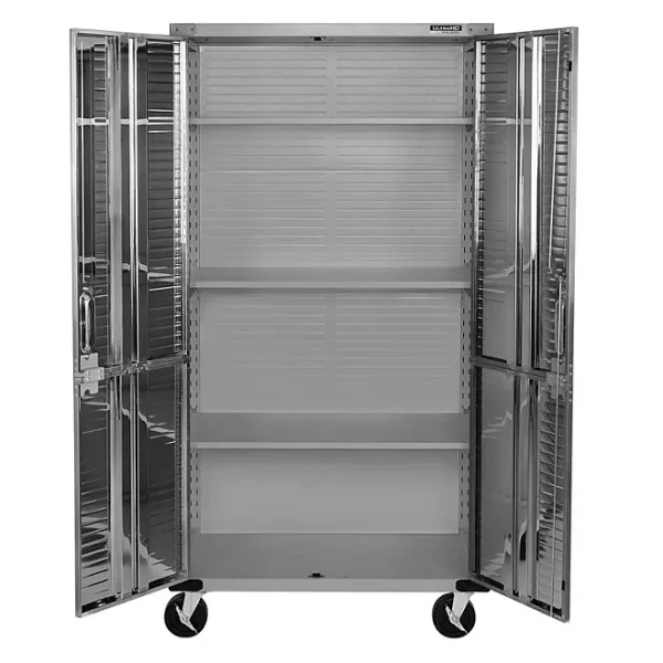 Seville Classics® UltraHD® Storage Cabinet, 36" W x 18" D x 72" H - Image 2