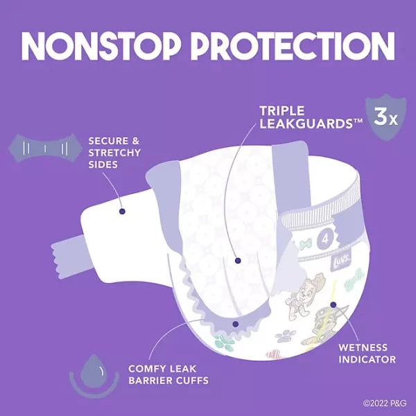 Luvs Pro Level Leak Protection Diapers, Sizes: 1-6 - Image 2