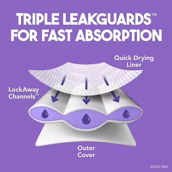Luvs Pro Level Leak Protection Diapers, Sizes: 1-6 - Image 5