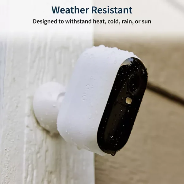 Arlo 2K Essential Outdoor Camera 2nd Generation, 4 Cameras and 2 Solar Panels, White - Image 4