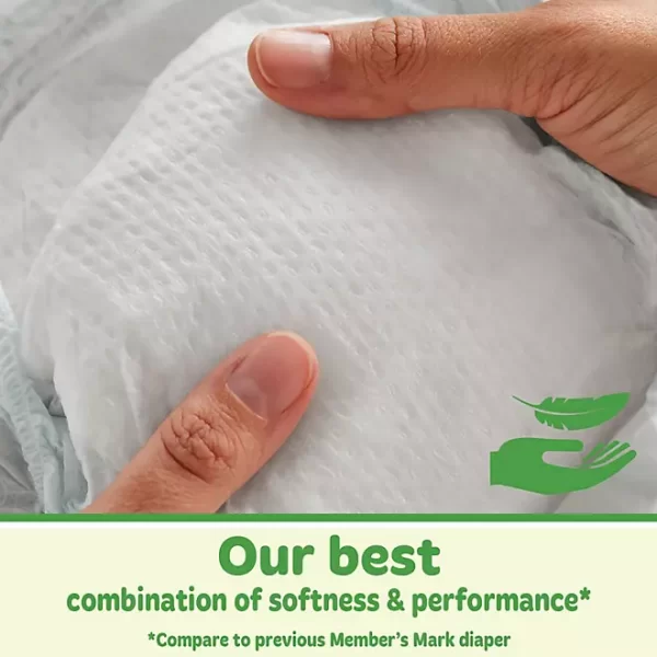 Member's Mark Premium Baby Diapers, Sizes: Newborn - 7 - Image 5