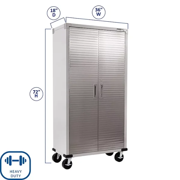 Seville Classics UltraHD Full Door Storage Cabinet - Image 2
