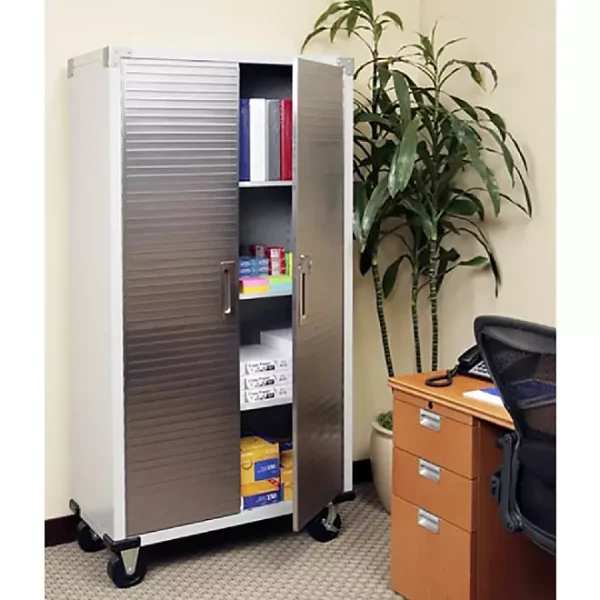 Seville Classics UltraHD Full Door Storage Cabinet - Image 6