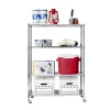 Seville Classics 4-Tier Steel Wire Shelving, 36" W x 14" D x 56.5"H - Image 3
