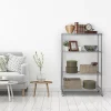 Seville Classics 4-Tier Steel Wire Shelving, 36" W x 14" D x 56.5"H - Image 6