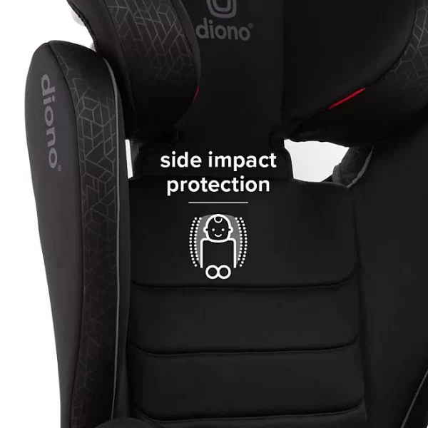 Diono Monterey 2XT Latch 2-in-1 Booster Car Seat Black - Image 3