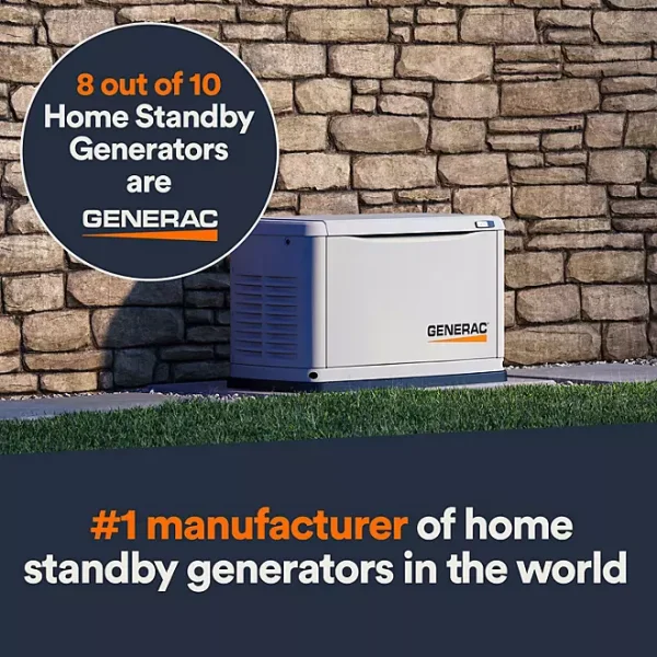 Generac 14kW Standby Generator with 200 Amp Automatic Transfer Switch - Image 5