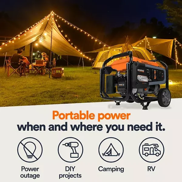 Generac 7722 GP3600 3600-Watt Portable Generator - Image 2