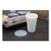 Plastic Lids, Fits 12 oz to 24 oz Hot/Cold Foam Cups, Straw-Slot Lid, White, 100/Pack, 10 Packs/Carton - Image 4