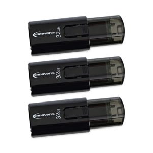 USB 3.0 Flash Drive, 32 GB, 3/Pack