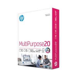 MultiPurpose20 Paper, 96 Bright, 20 lb Bond Weight, 8.5 x 11, White, 500/Ream