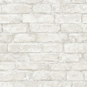 InHome White Denver Brick Peel & Stick Wallpaper - Set of 2