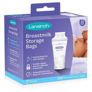Lansinoh Breastmilk Storage Bags, 100 ct.