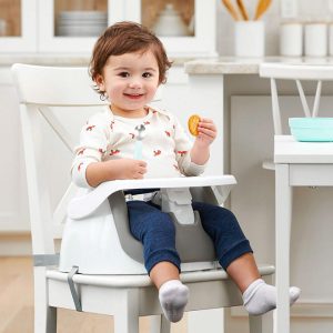 Regalo Baby My Little Seat 2-in-1 Floor and Booster Seat Grey