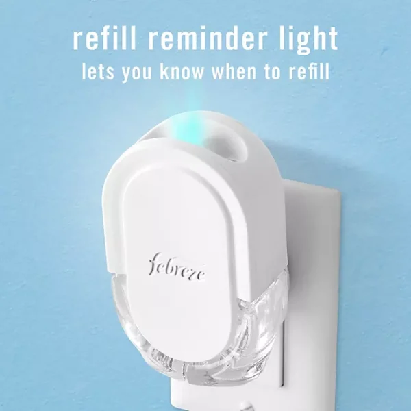 Febreze PLUG Air Freshener Refills, Mediterranean Lavender + Downy April Fresh 5 ct. - Image 4