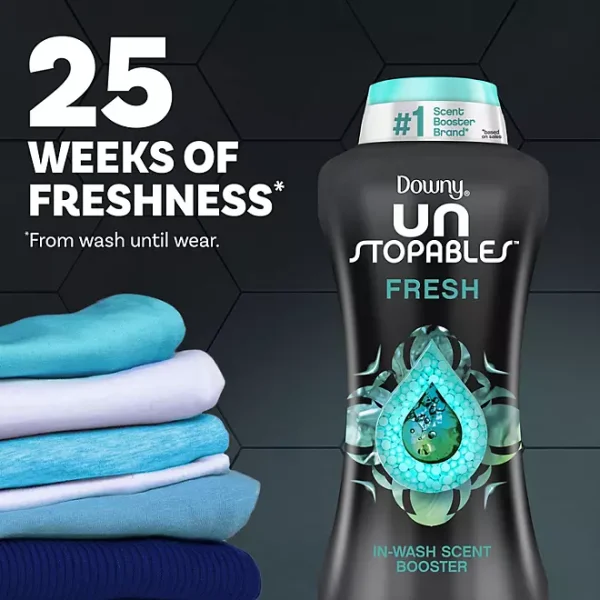 Downy Unstopables In-Wash Scent Booster Beads, Fresh 34 oz. - Image 3