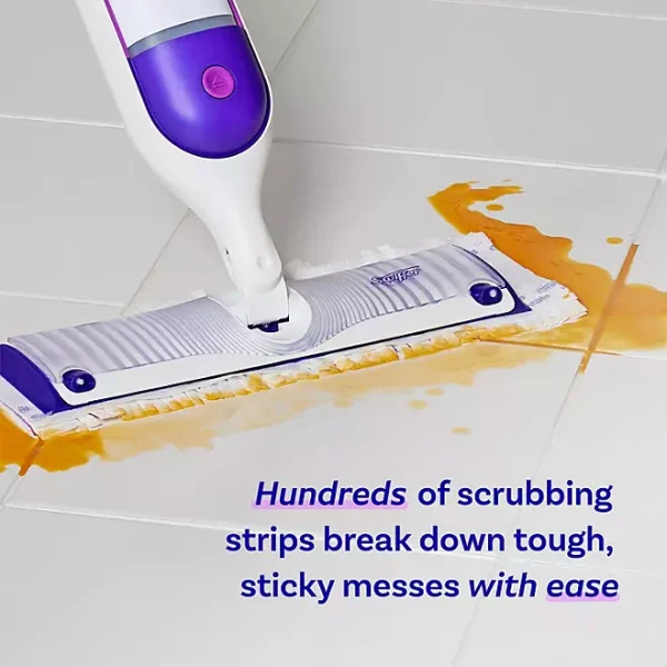 Swiffer PowerMop Refill Bundle, Lavender 10 Mop Pads + 2 Bottles - Image 3
