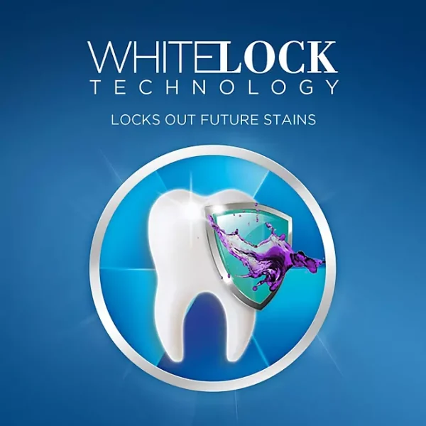 Crest 3D White Glamorous White Alcohol-Free Whitening Mouthwash, Arctic Mint, 32 oz., 2 pk. - Image 5