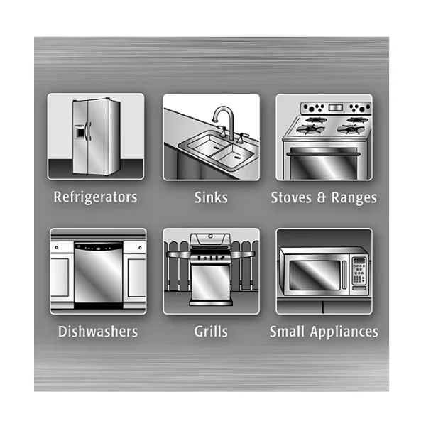 Weiman Stainless Steel Kitchen and Home Appliance Cleaner & Polish (17 oz., 3 pk.) - Image 4