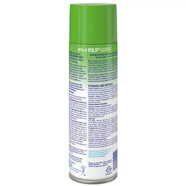 Sprayway All-Purpose Disinfectant Cleaner, 19 oz. cans (Choose Pack Size) - Image 3