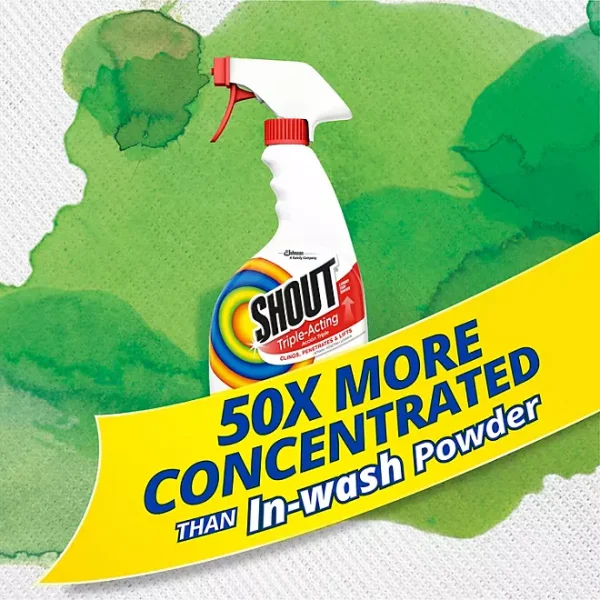 Shout Triple-Acting Laundry Stain Remover (128 fl. oz. refill + 22 fl. oz. trigger) - Image 3