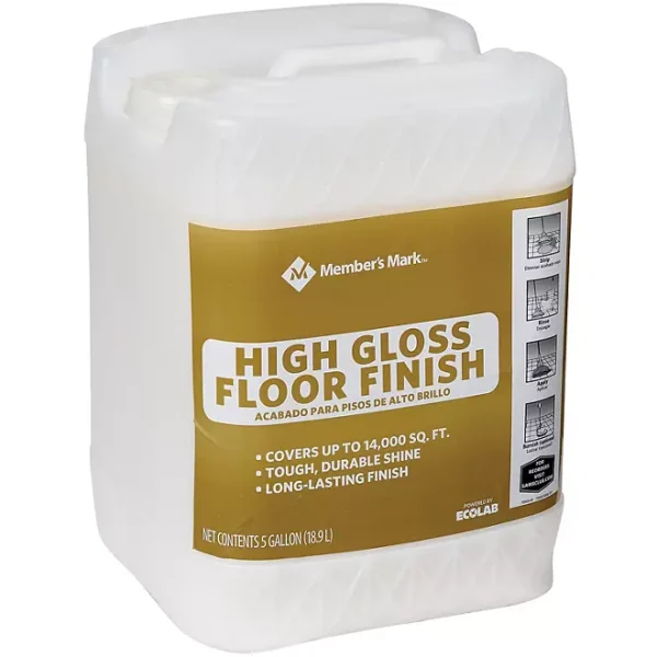 Member's Mark Commercial High Gloss Floor Finish 5 gal. - Image 3