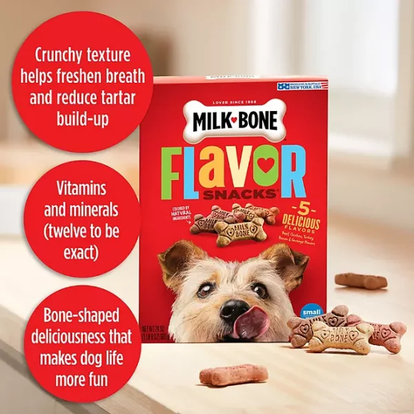 Milk-Bone Flavor Snacks Small Crunchy Dog Biscuits, 128 oz. - Image 3