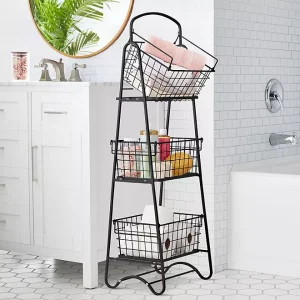 Member's Mark 3-Tier Floor Basket Stand (Assorted Colors)