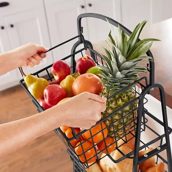 Member's Mark 3-Tier Floor Basket Stand (Assorted Colors) - Image 4