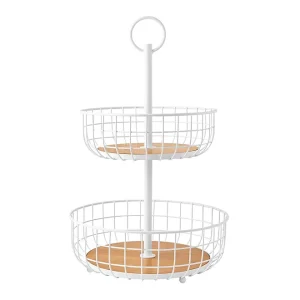 Member's Mark 2 Tier Wire Basket Stand, Assorted Colors