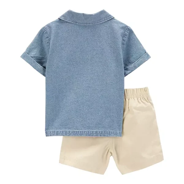 Carter's Boys 3-Piece Short Set - Image 3