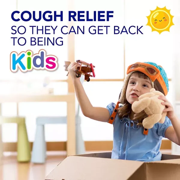 Vicks DayQuil and NyQuil Kids' Cold & Cough Liquid Medicine, Berry Flavor 3 pk., 8 fl.oz./Bottle - Image 2