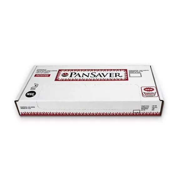 PanSaver Ovenable Pan Liners for 4” to 6" Medium and Deep Third and Quarter Size Pans 100 pk. - Image 4