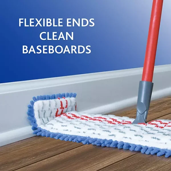 O-Cedar Hardwood Floor 'N More Microfiber Flip Mop with Extra Refill - Image 3