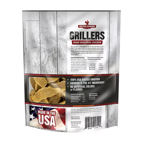 Betsy Farms Grillers Dog Treats , Chicken, 48 oz. - Image 2