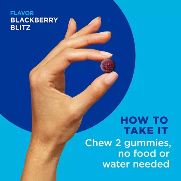 OLLY Men's Multivitamin Gummy, Blackberry 200 ct. - Image 5