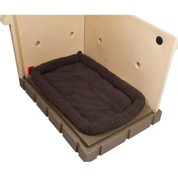 ASL Solutions Grey Insulated Dog Palace & Bed Combo - Image 2