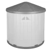ASL Solutions Insulated Colossal Round Barn Premium Palace Dog House (38" Diam., 46"H) - Image 5