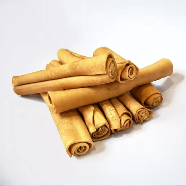 Canine Chews 8" Basted Rawhides for Dogs, 25 ct. (Choose Flavor) - Image 3