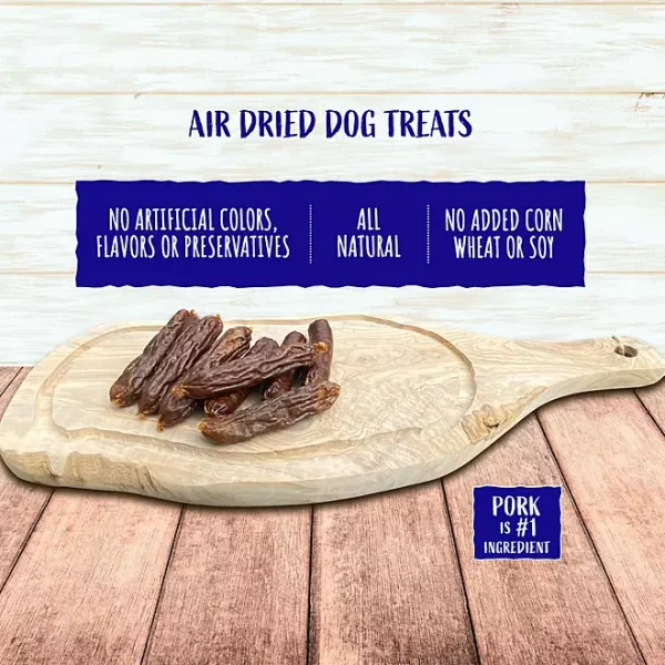 Irish Rover Pork and Apple Sausage Air Dried Dog Treats, 48 oz. - Image 3