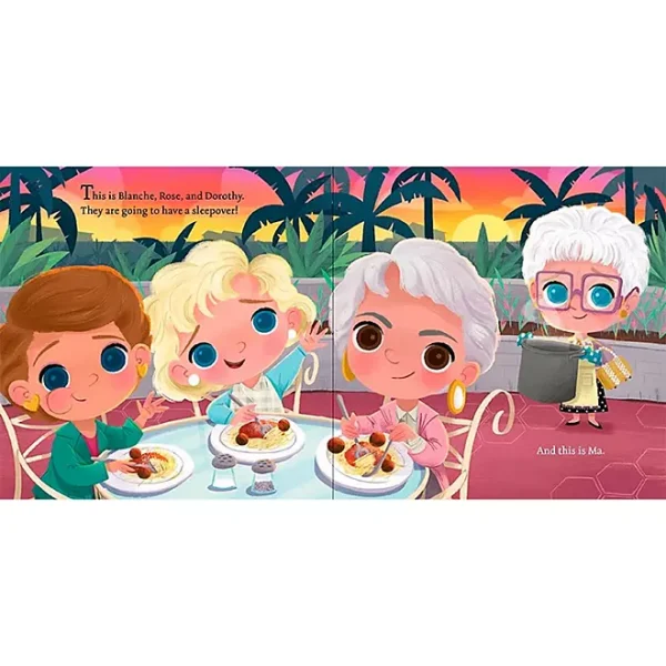 The Golden Girls: Goodnight, Girls (Board Book) - Image 2