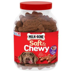 Milk-Bone Soft & Chewy Dog Treats, Beef & Filet Mignon 37 oz.