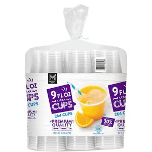 Member's Mark Clear Plastic Cups (9 oz., 264 ct.)