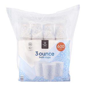 Member's Mark Printed Paper Bath Cold Cup 3 fl. oz., 600 ct.