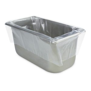 PanSaver Ovenable Pan Liners for 4” to 6" Medium and Deep Third and Quarter Size Pans 100 pk.